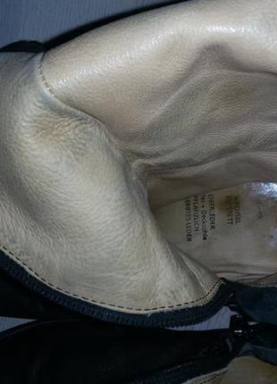Оригінальні шкіряні чоботи англійського бренду think ! розмір 40 (26,5 см)10 фото
