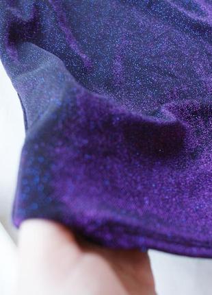 Брендовая блестящая сияющая блуза топ с люрексом4 фото