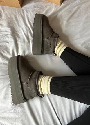 Женские ugg ultra mini platform люкс качество9 фото