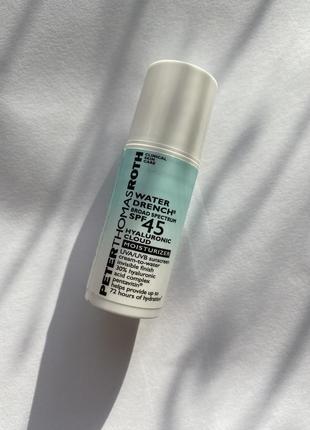 Зволожуючий засіб peter thomas roth water drench broad spectrum spf45 hyaluronic cloud moisturizer - 5ml