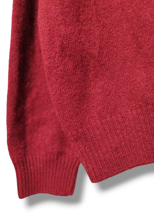 Тепла вовняна кофта чоловічий пуловер светр вовна4 фото