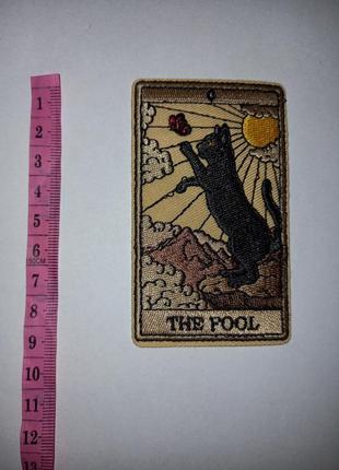 Нашивка патч шеврон різні patch із рисунками карты таро черный кот the pool1 фото