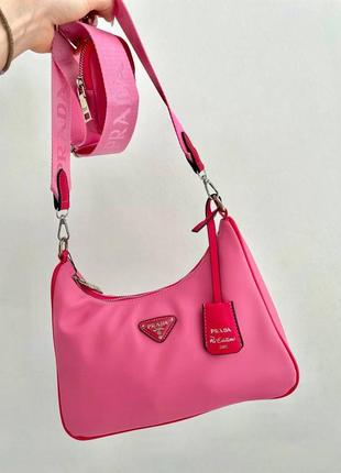 Рожева сумка prada pink