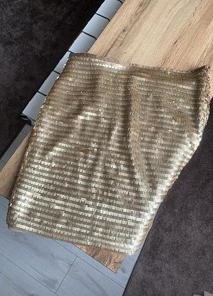 Спідниця з паєтками