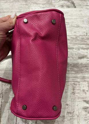 Розовая сумочка от mango3 фото