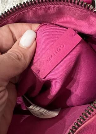 Розовая сумочка от mango6 фото