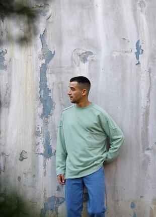 Лонгслів мятний 🔥