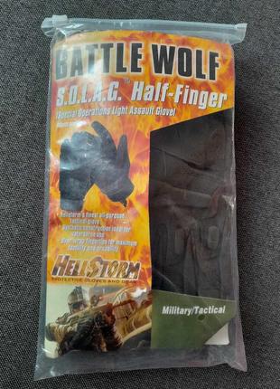Перчатки тактические battle wolf хl хаки (маломерят на l)