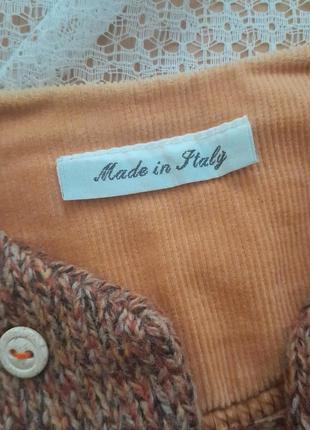 Италия шерсть красивая кофтина кардиган болеро на девочку3 фото