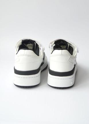 Трендовые черно-белые демисезонные кроссовки женские, с закупкой, кожаные/кожа-женская обувь осень-весна4 фото