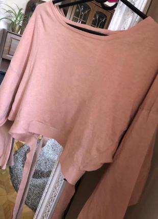 Кофта жіноча на зав'язках ззаду від zara