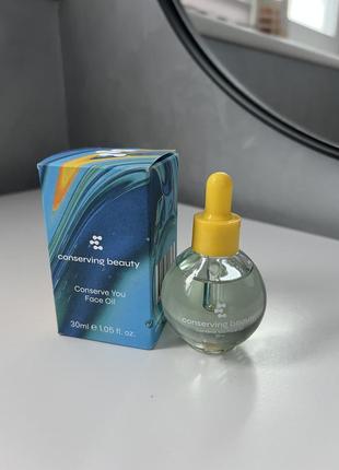 Conserving beauty conserve you face oil. масло для обличчя2 фото