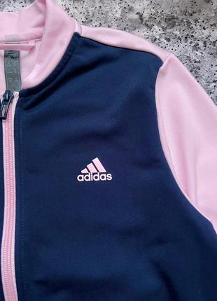 Олімпійка, кофта adidas ha3095 (оригінал) на дівчинку-підлітка6 фото