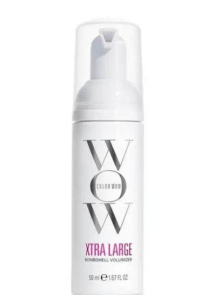 Пінка для укладання та надання об'єму волоссю color wow xtra large bombshell volumizer 50 мл