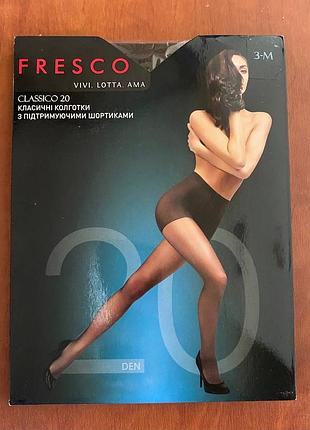 Капроновые колготки от fresco 20 den1 фото