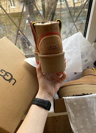 Ugg ultra mini braid platform boot 5