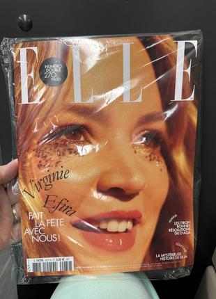 Новый выпуск журнала elle а французском языке