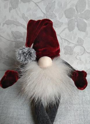 Скандинавський гном (іграшка, єльф, різдво)4 фото
