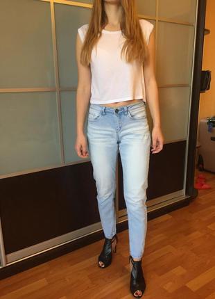 Светлые джинсы orsay, размер s1 фото