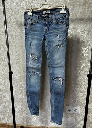 Джинси hollister skinny 31р