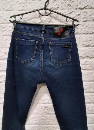Женские джинсы на флисе теплые размер 267 фото