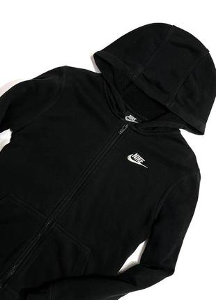 Зіп худі nike /розмір s/ чорне худі nike / nike / жіноча кофта найк / найк / худі найк / кофта nike /1