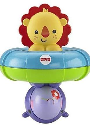 Іграшка для ванни веселі звірята fisher-price