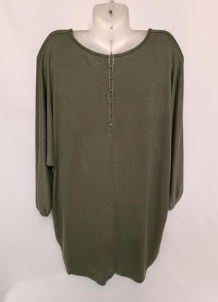 Кофта оверсайз италия 4xl/5xl/6xl/20/22/24/48/50/523 фото