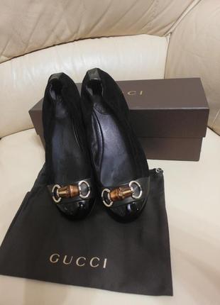 Туфлі ,балетки gucci оригінал р. 37,5 gucci4 фото
