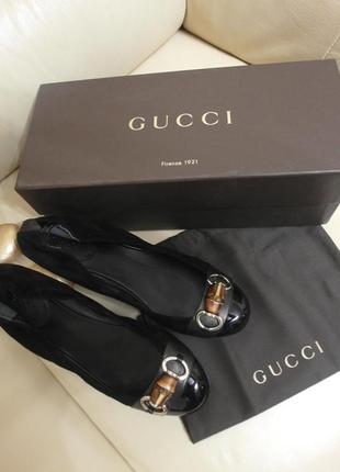 Туфлі ,балетки gucci оригінал р. 37,5 gucci6 фото