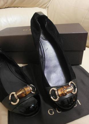 Туфлі ,балетки gucci оригінал р. 37,5 gucci3 фото