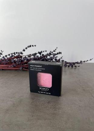 Високопігментовані тіні для сухого та вологого нанесення kiko high pigment wet and dry eyeshadow