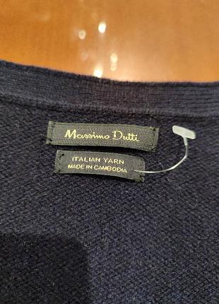 Новый шерстяной кардиган massimo dutti. 6