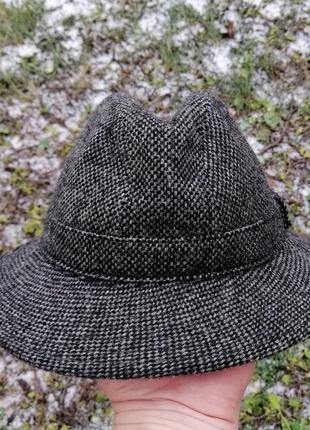 Шляпа мужская шерсть шляпы marks spencer, размер 57-58 см4 фото
