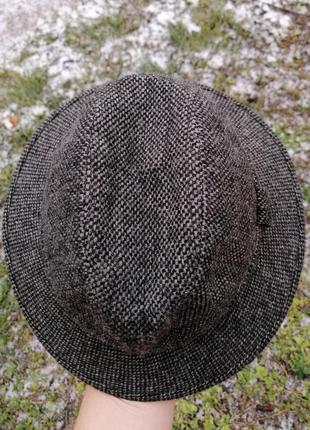 Шляпа мужская шерсть шляпы marks spencer, размер 57-58 см5 фото