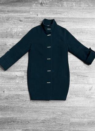 Пальто жіноче стильне кашемірове  albanto 422 фото