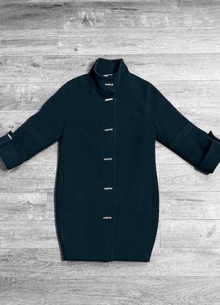 Пальто жіноче стильне кашемірове  albanto 421 фото