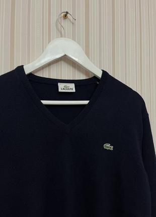 Винтажный свитер lacoste2 фото