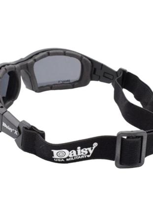 Тактические спортивные очки daisy polarized x7 с 4 линзами в комплекте7 фото