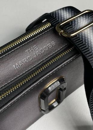 Жіноча сумка marc jacobs the snapshot summer graphite8 фото