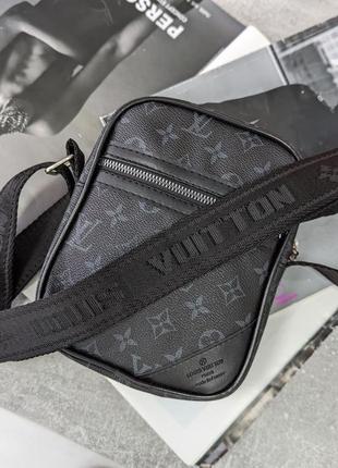 Сумка мужская louis vuitton мессенджер на плечо4 фото