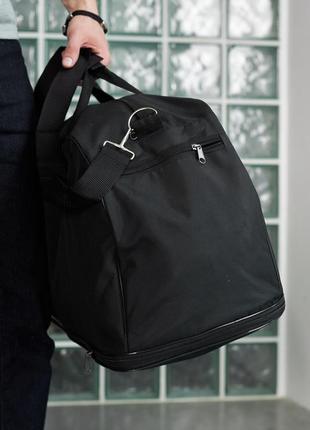 Спортивная дорожная сумка puma белое лого, сумка с возможностью увеличить объем6 фото