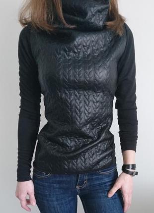 Водолазка шкіряна