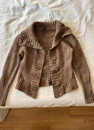 Вовняний кардиган bogner jeans, розмір 38