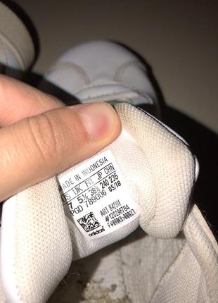 Кожаные белые кроссовки кеды girls adidas court адедас оригинал4 фото