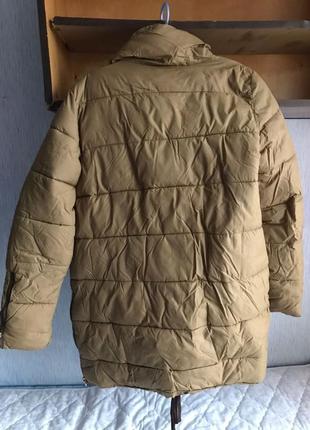 Куртка женская зимняя бежевая2 фото