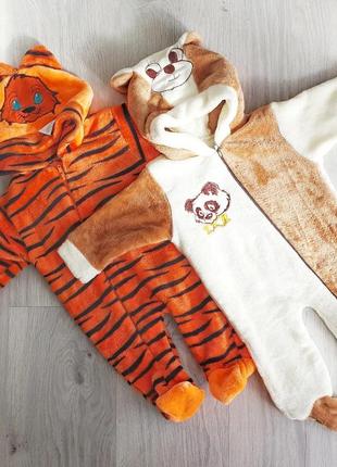 Махровый человечек, комбинезон, кигуруми