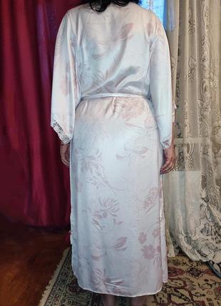 Длинный легкий,предостойкий халат-кимоно,пенюар 46/548 фото