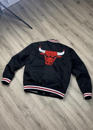 Бомбер chicago bulls nba, куртка chicago bulls, баскетбольна куртка бомбер2 фото
