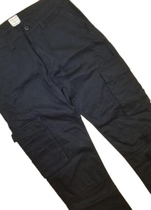 Карго прямые джинсы cargo jeans denim co3 фото